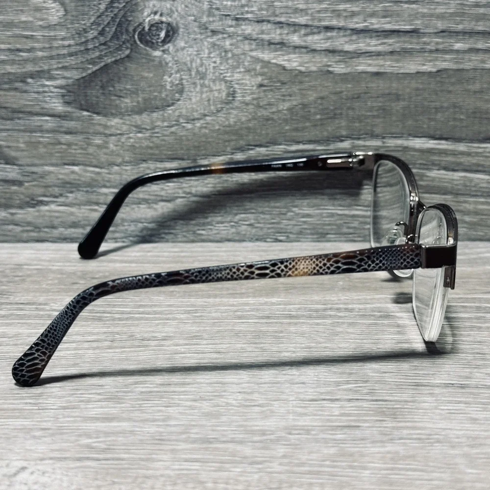 Banana Republic‎ FAWN 99Q 130 Eyeglass Frames Womens Brown Animal Frames Only